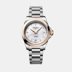 Conquest Women Automatic White Dial Analog Stainless Steel Watch L34305876