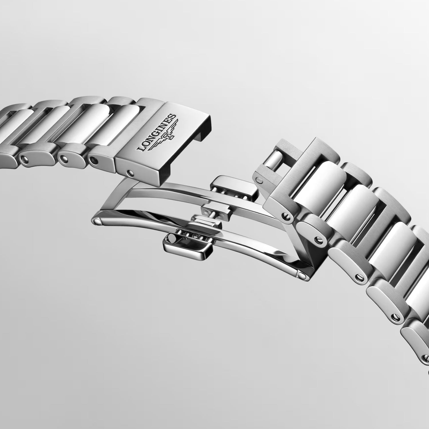 Conquest Women Automatic White Dial Analog Stainless Steel Watch L34305876
