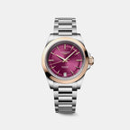 Conquest Women Automatic Purple Dial Analog Stainless Steel Watch L34305986