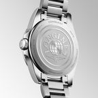 Conquest Women Quartz Blue Dial Analog Stainless Steel Watch L34604926