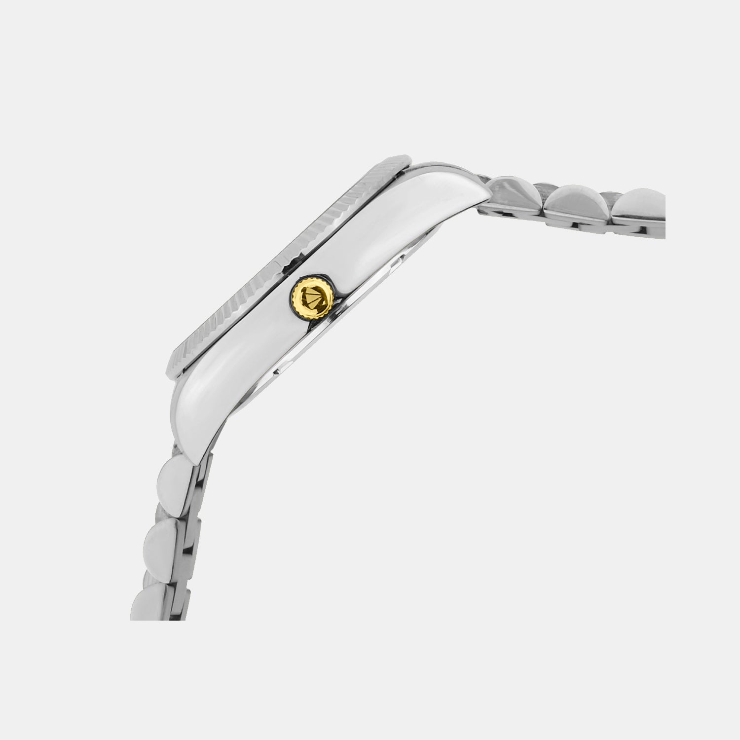 Men Quartz Black Dial Analog Stainless Steel Watch L3505D-M1204