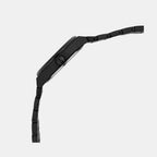 Women Quartz Black Dial Analog Stainless Steel Watch L3509E-M4404