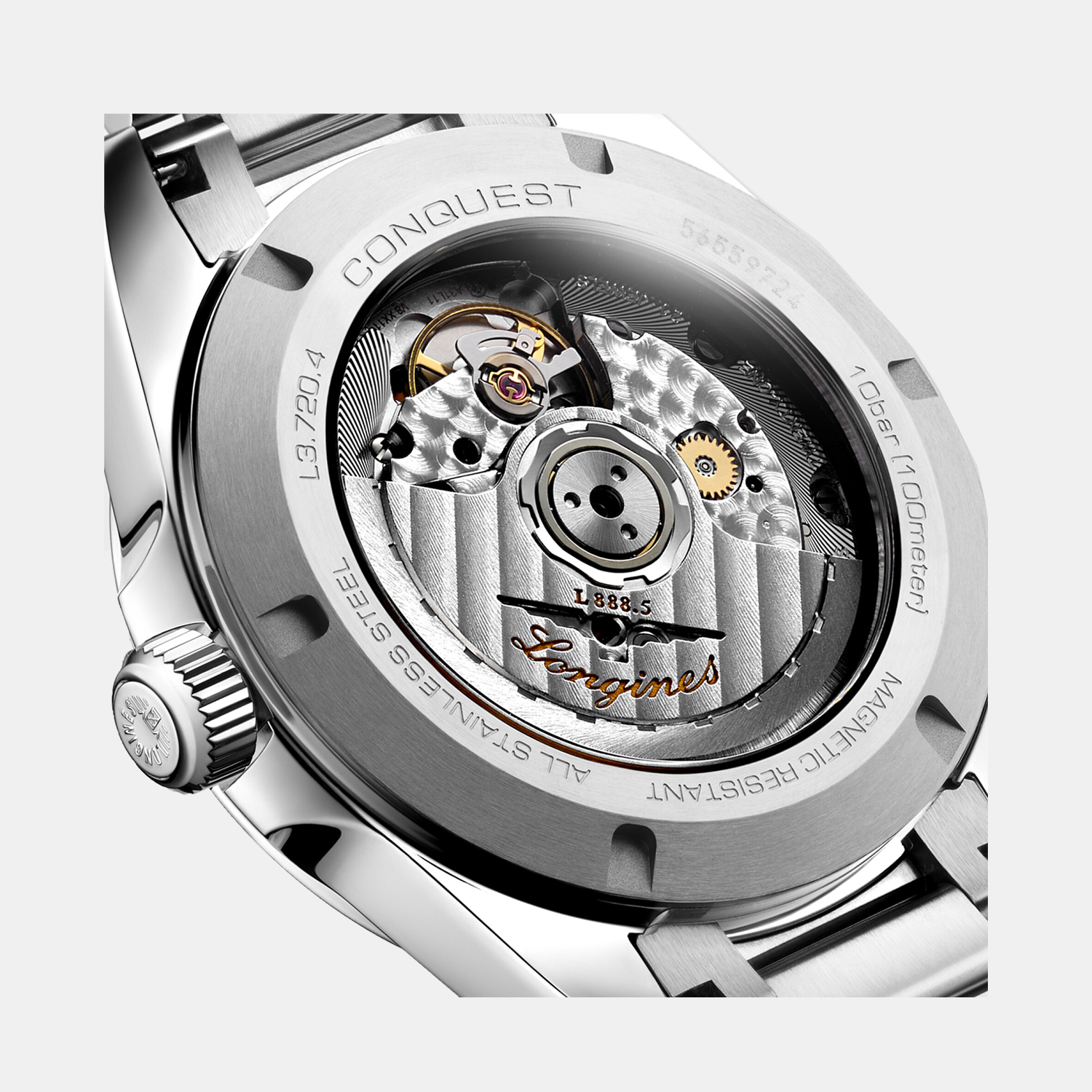 Longines Stainless Steel Round watch