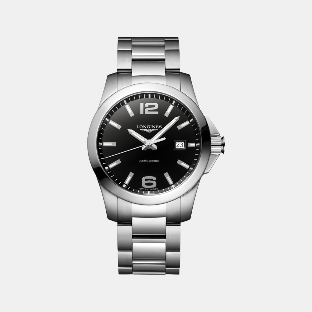Longines Round Black Analog watch