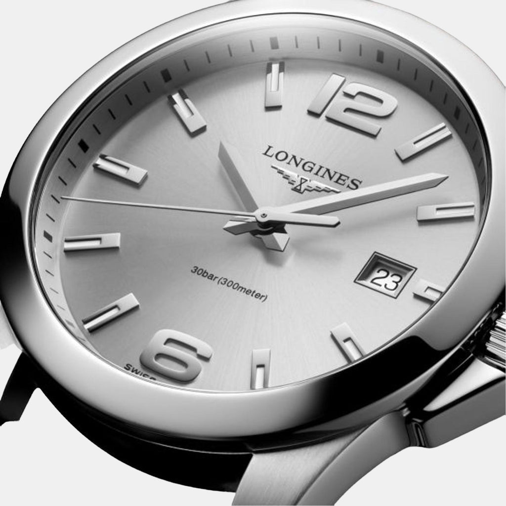 Longines Men Round White watch