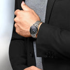Legend Diver Men Automatic Black Dial Analog Stainless Steel Watch L37744506