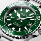 Hydroconquest Women Automatic Green Dial Analog Stainless Steel Watch L37794066