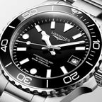 Hydroconquest Women Automatic Black Dial Analog Stainless Steel Watch L37794566