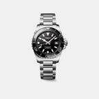 Hydroconquest Women Automatic Black Dial Analog Stainless Steel Watch L37794566