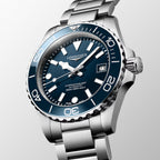 Hydroconquest Women Automatic Blue Dial Analog Stainless Steel Watch L37794966