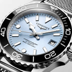 Hydroconquest Men Automatic Blue Dial Analog Mesh Watch L37794996