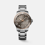 HydroConquest Men Automatic Grey Dial Analog Stainless Steel Watch L37803786