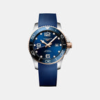 HydroConquest Men Automatic Blue Dial Analog Rubber Watch L37823989