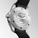 HydroConquest 2026 Commonwealth Games Men Automatic Teal Dial Analog Silicone Watch L37884099