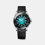 HydroConquest 2026 Commonwealth Games Men Automatic Teal Dial Analog Silicone Watch L37884099