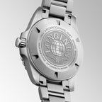 Hydroconquest Men Automatic Black Dial Analog Stainless Steel Watch L37884566
