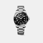 Hydroconquest Men Automatic Black Dial Analog Stainless Steel Watch L37884566