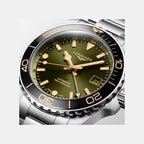 HydroConquest Men Automatic Green Dial Analog Stainless Steel Watch L37904066