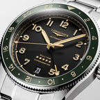 Zulu Time Unisex Automatic Green Dial Analog Stainless Steel Watch L38024636