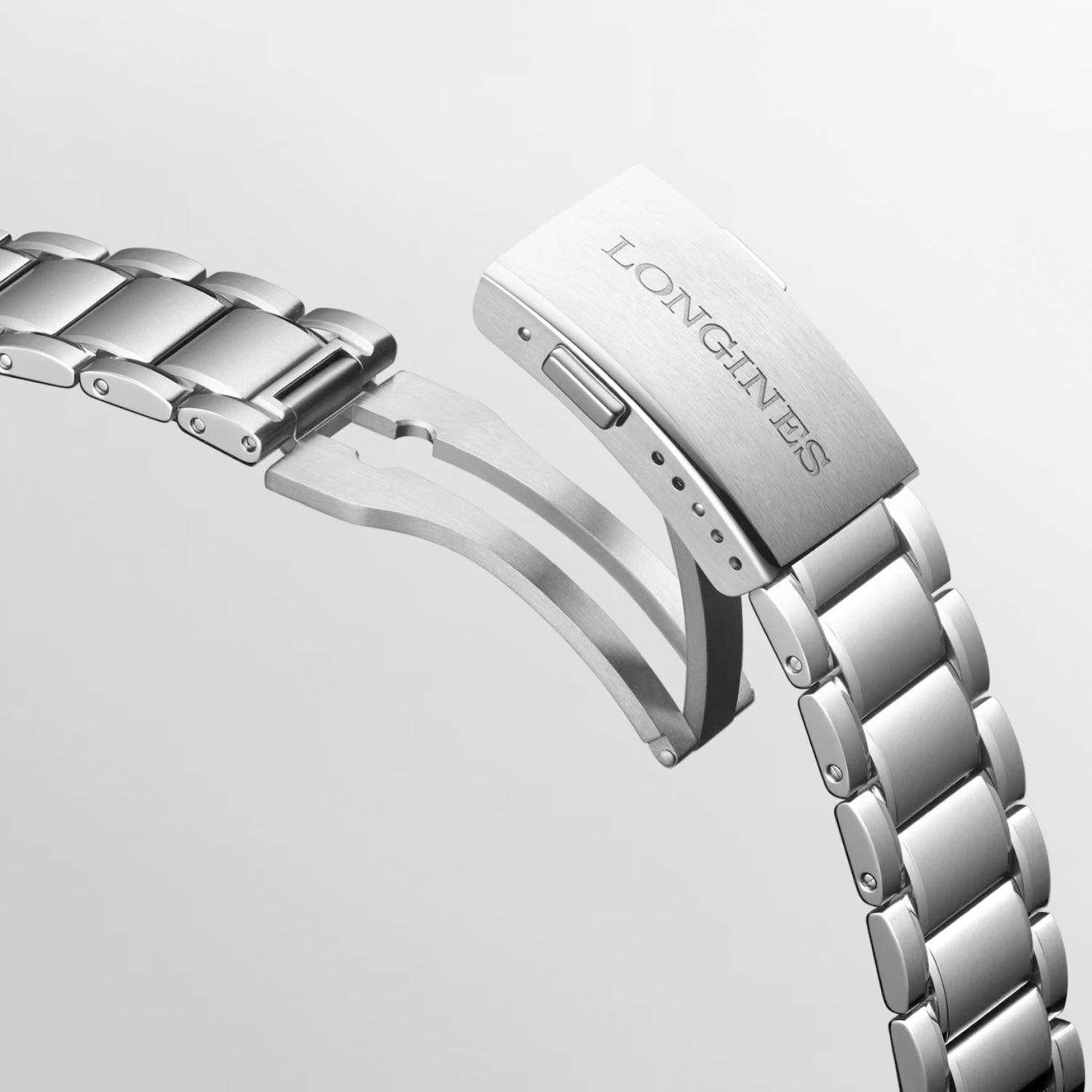 Spirit Zulu Time 1925 Men Automatic Black Dial Analog Stainless Steel Watch L38035536