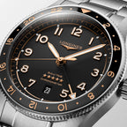 Spirit Zulu Men Automatic Black Dial Analog Stainless Steel Watch L38124506