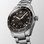 Spirit Zulu Men Automatic Black Dial Analog Stainless Steel Watch L38124506