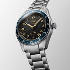 Spirit Men Automatic Grey Dial Analog Stainless Steel Watch L38124606