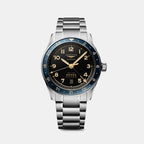 Spirit Men Automatic Anthracite Dial Analog Stainless Steel Watch L38124606