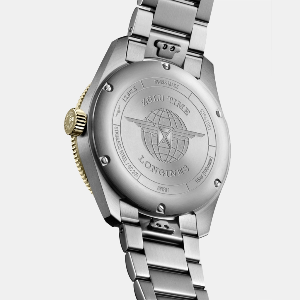 Longines Stainless Steel Anthracite watch