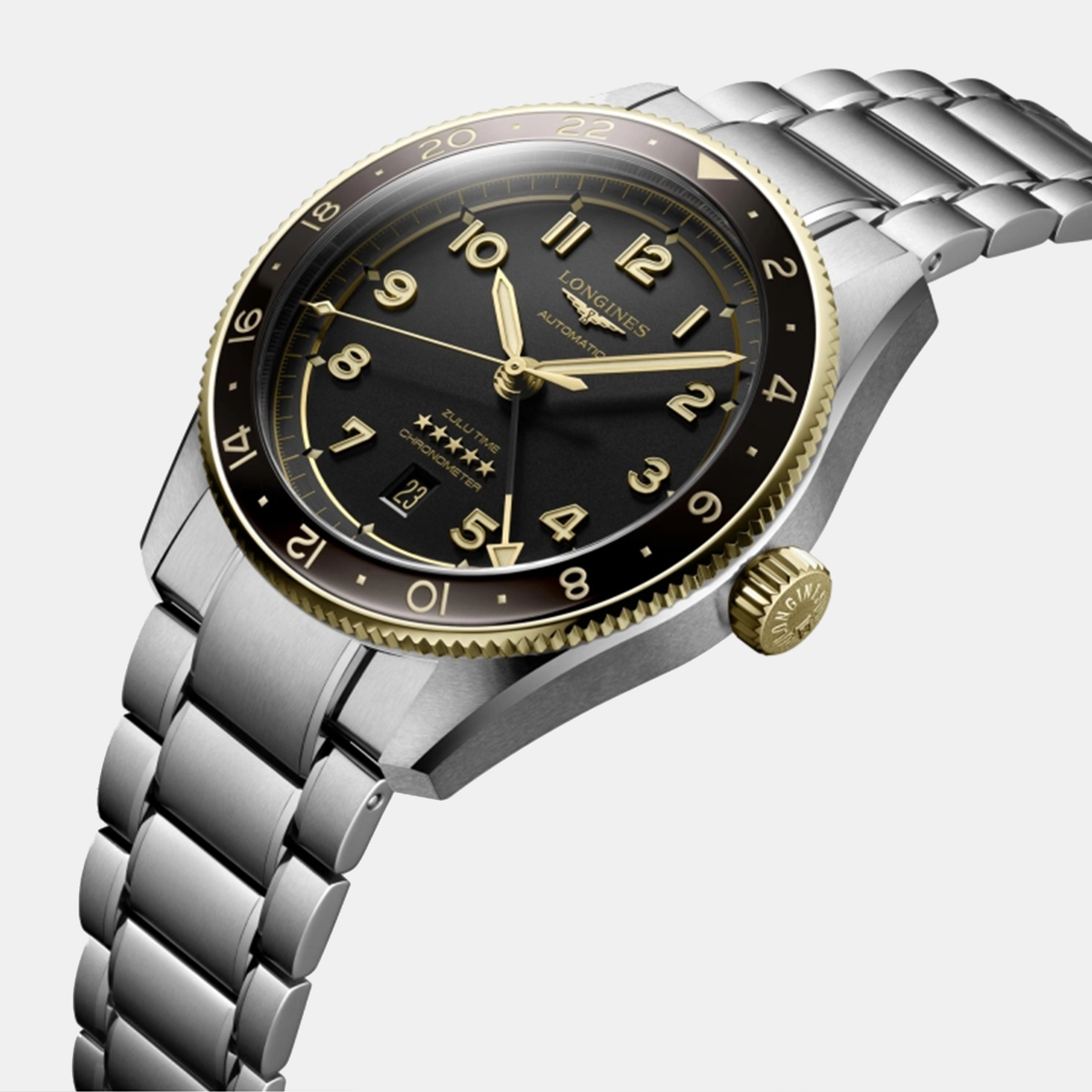 Longines Stainless Steel Round watch