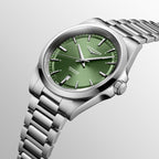 Conquest Men Automatic Green Dial Analog Stainless Steel Watch L38304026