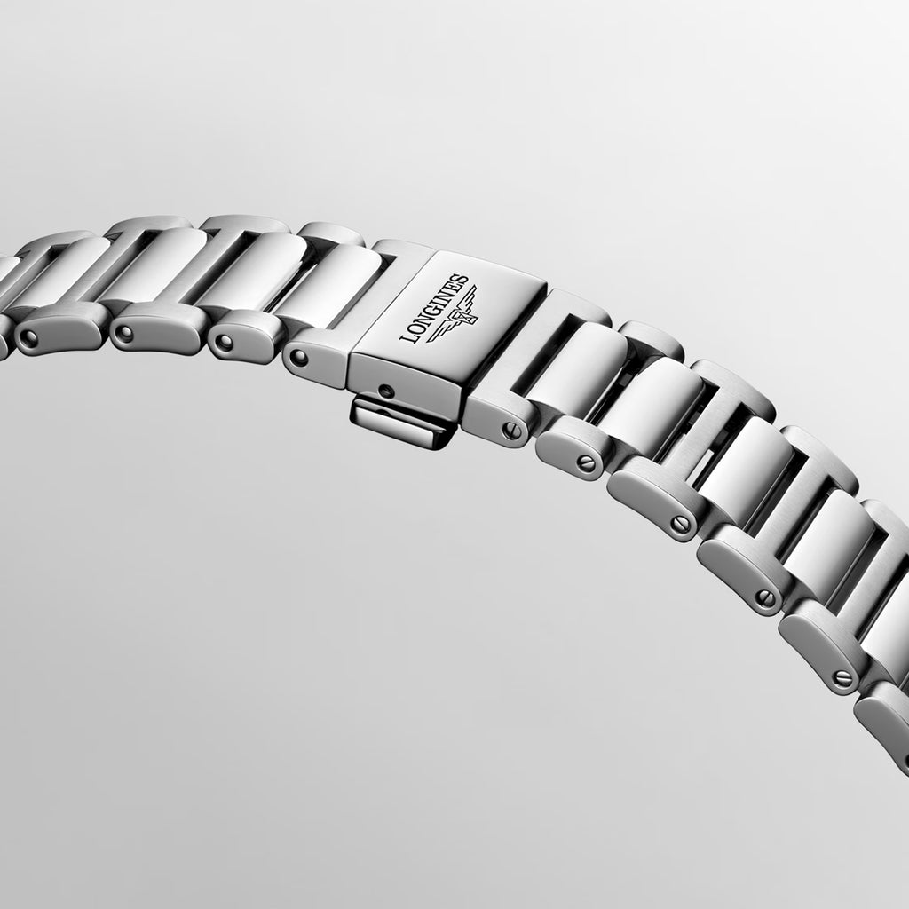 Men Automatic Grey Dial Analog Stainless Steel Watch L38304526