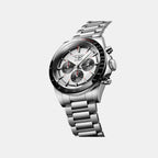 Conquest Men Automatic Silver Dial Chronograph Stainless Steel Watch L38354726