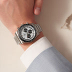 Conquest Men Automatic Silver Dial Chronograph Stainless Steel Watch L38354726