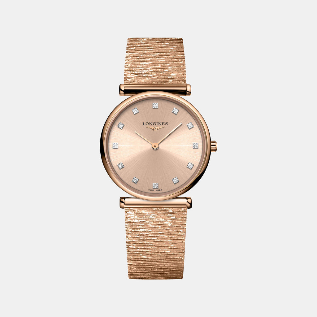 Longines Round Rose Gold Analog watch