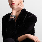 Longines Stainless Steel Black watch