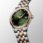 Flagship Classic Women Automatic Green Dial Analog Stainless Steel Watch L43743077