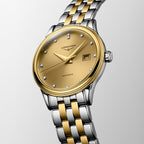 Flagship Classic Women Automatic Gold Dial Analog Stainless Steel Watch L43743387