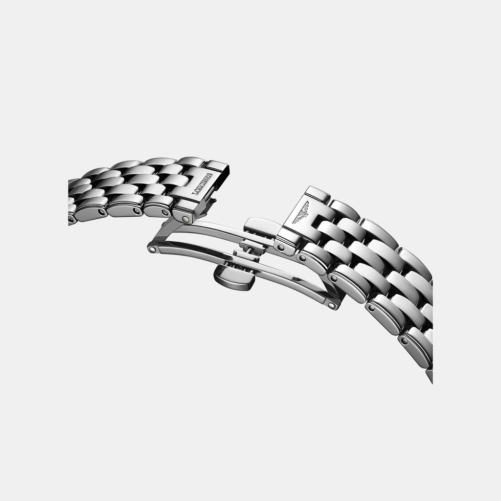 Flagship Classic Women Automatic Sunray Green Dial Analog Stainless Steel Watch L43744026