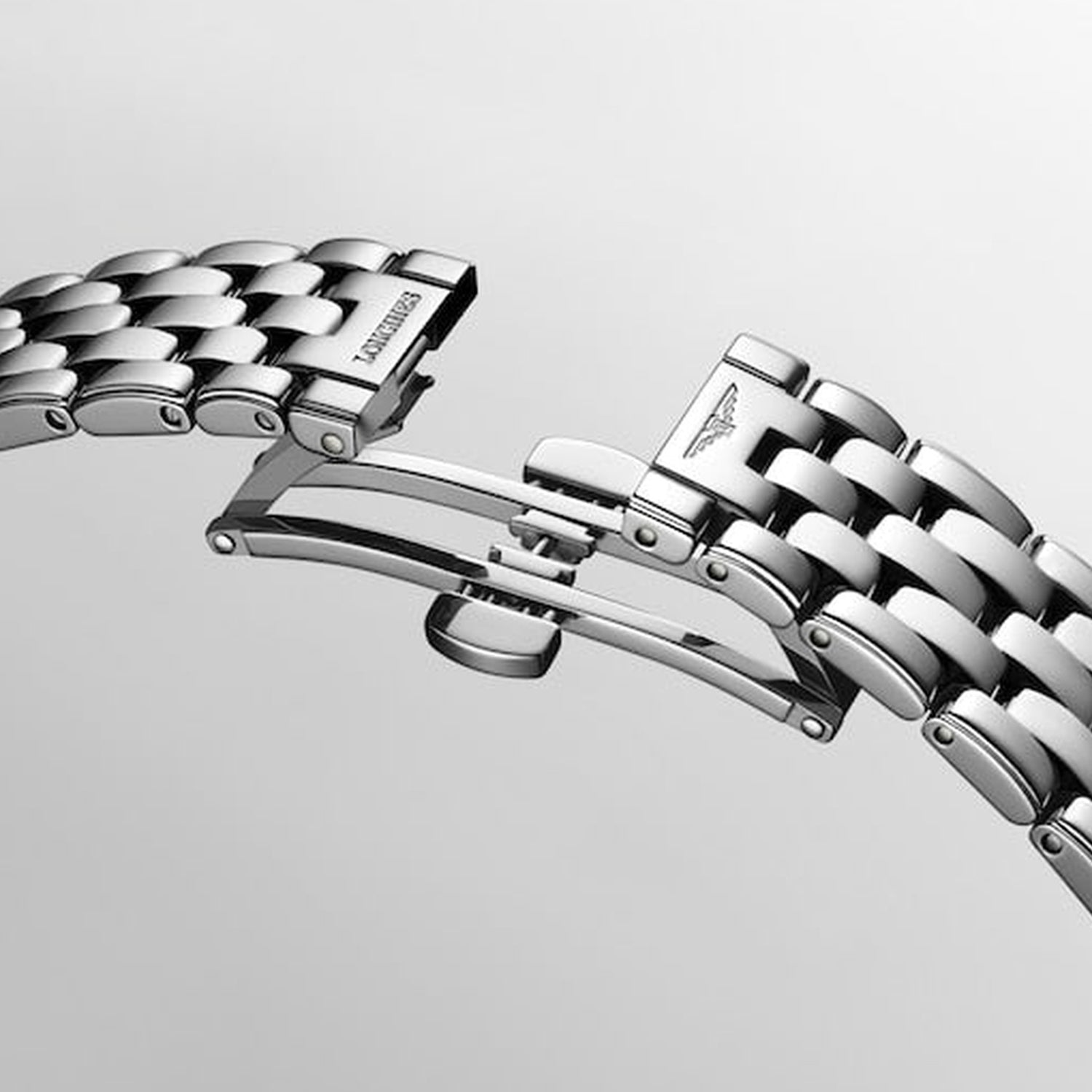 Flagship Classic Women Automatic Sunray Blue Dial Analog Stainless Steel Watch L43744976