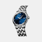 Flagship Classic Women Automatic Sunray Blue Dial Analog Stainless Steel Watch L43744976