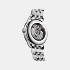 Flagship Classic Women Automatic Sunray Blue Dial Analog Stainless Steel Watch L43744976