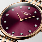 La Grande Classique De Women Quartz Red Dial Analog Stainless Steel Watch L45121687