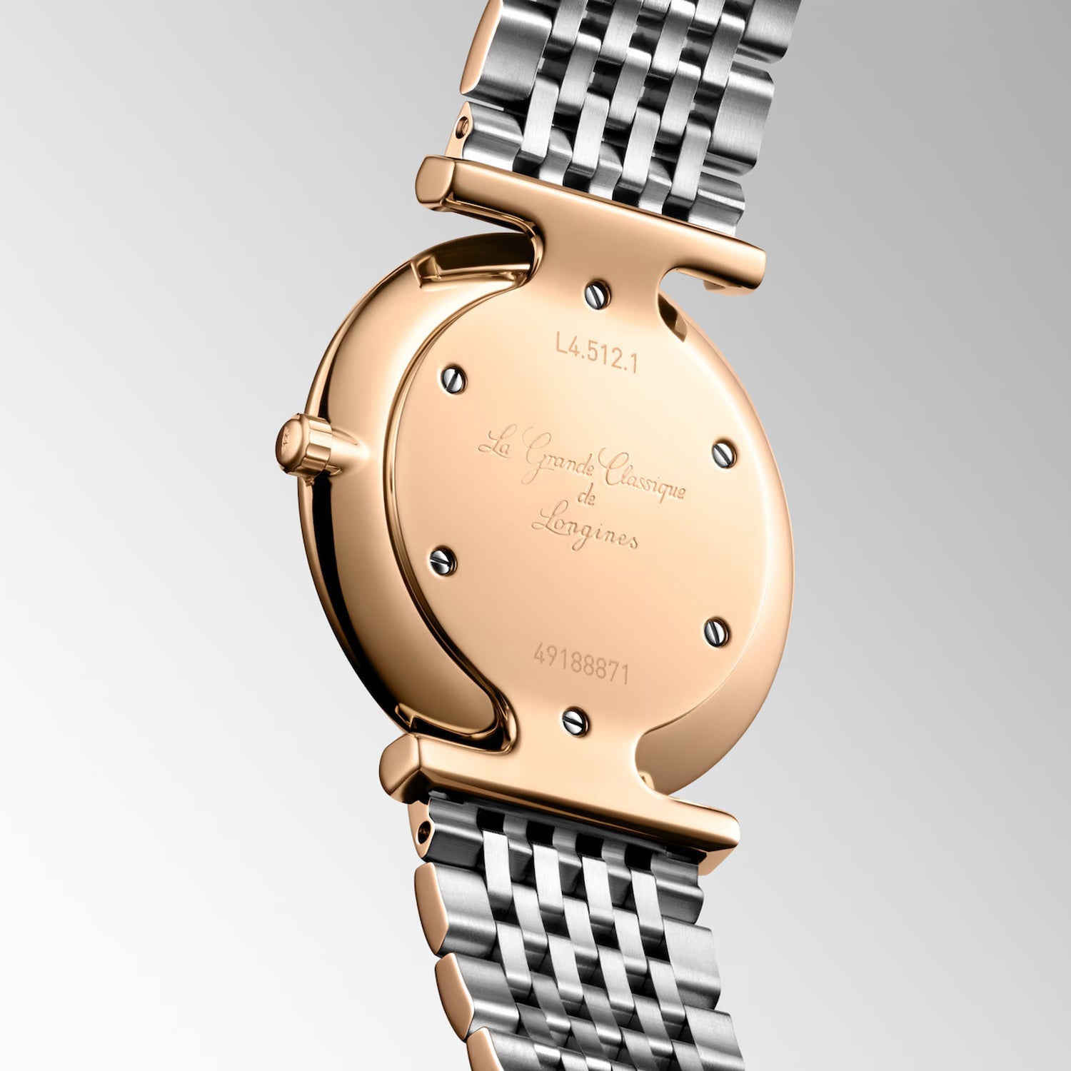 La Grande Classique De Women Quartz Red Dial Analog Stainless Steel Watch L45121687