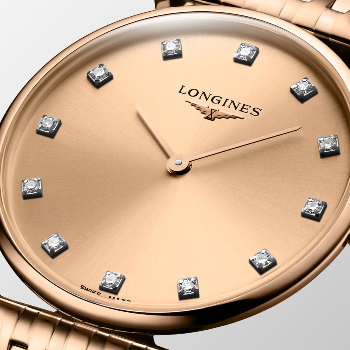 La Grande Classique De Women Quartz Gold Dial Analog Stainless Steel Watch L45121908