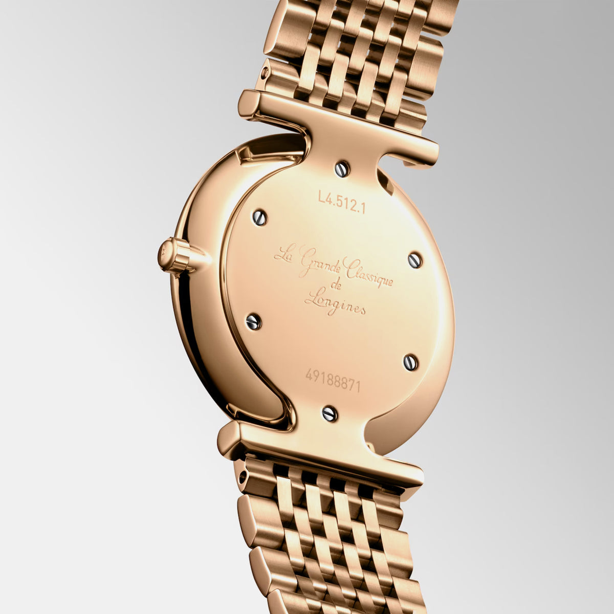 La Grande Classique De Women Quartz Gold Dial Analog Stainless Steel Watch L45121908