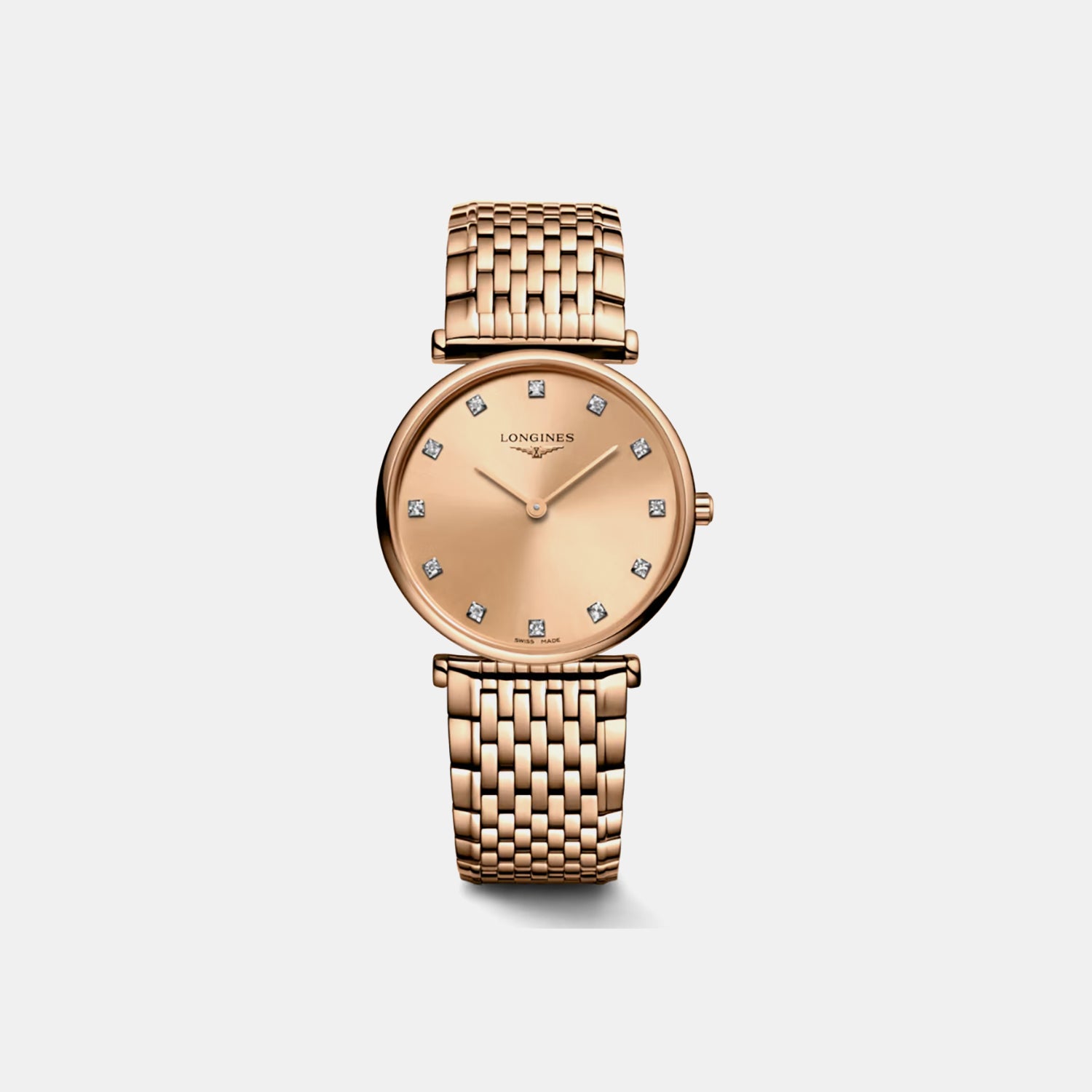 La Grande Classique De Women Quartz Gold Dial Analog Stainless Steel Watch L45121908