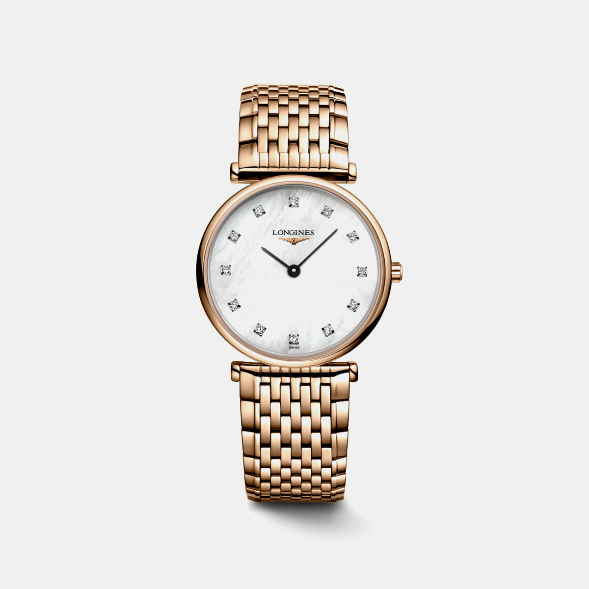 La Grande Classique De Women Quartz Mother Of Pearl Dial Analog Stainless Steel Watch L45121978