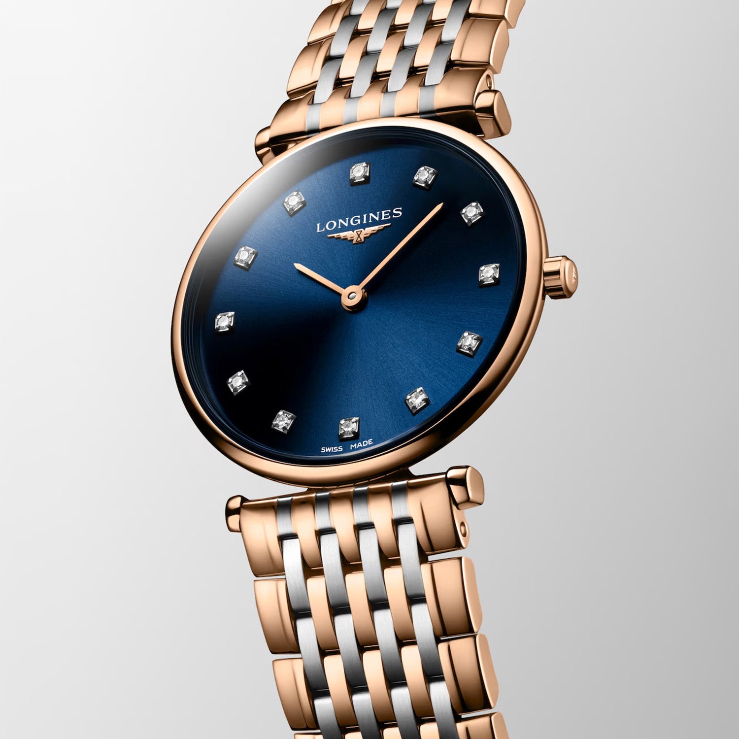 La Grande Classique De Women Quartz Blue Dial Analog Stainless Steel Watch L45121987
