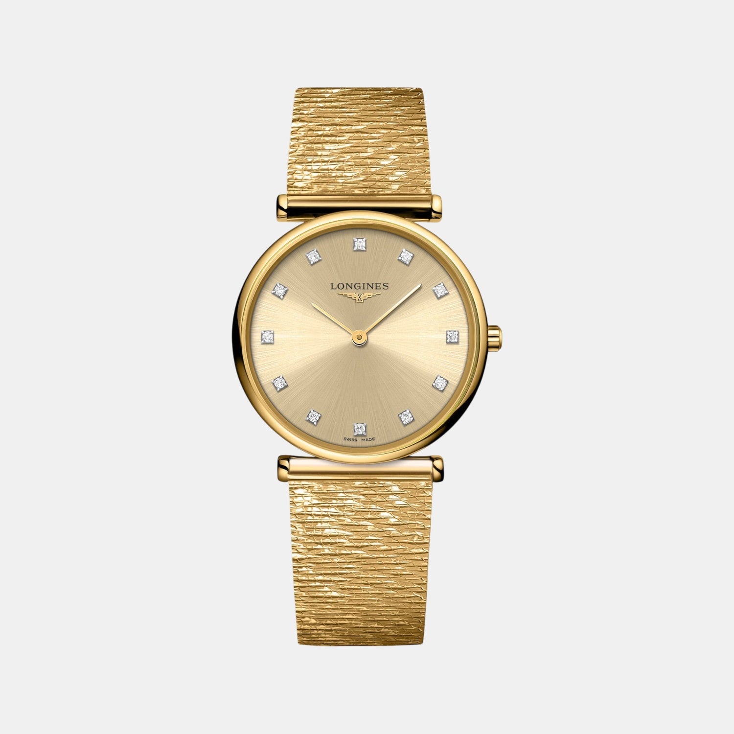 Women Quartz Gold Dial Analog Stainless Steel Watch L45122338